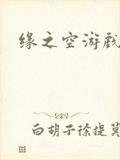 缘之空游戏