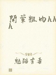 开荤粗肉hhhh封面