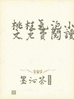 桃枝气泡小说全文免费阅读