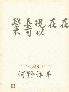 学长现在在上课不可以封面
