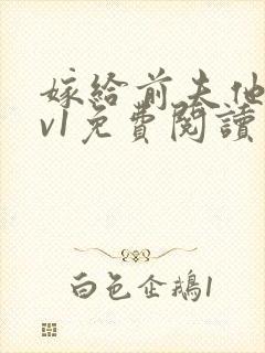 嫁给前夫他爹1v1免费阅读封面