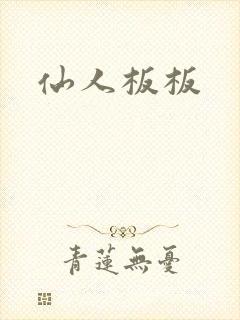 仙人板板封面