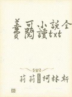 姜可小说全文免费阅读txt封面