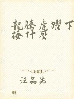 龙腾虎跃下一句接什么