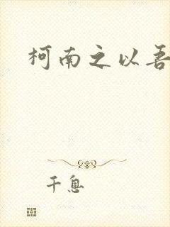 柯南之以吾之名