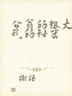 公翁的粗大放进我的秘密封面