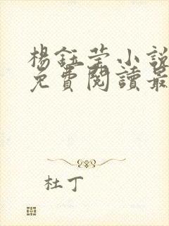 杨钰莹小说全文免费阅读最新章节封面