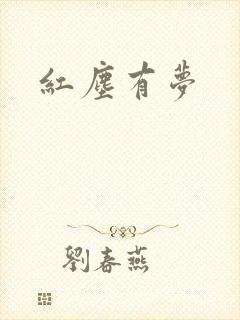 红尘有梦封面