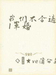 我们不合适1v1军婚