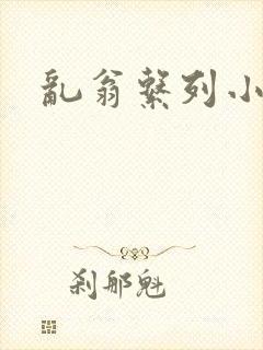 乱翁系列小说封面