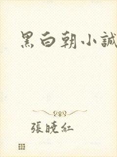 黑白朝小诚