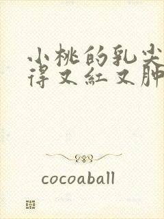 小桃的乳尖被吸得又红又肿