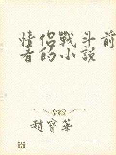 情侣战斗前适合看的小说封面