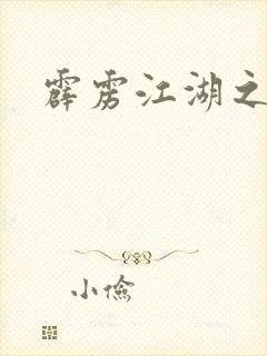 霹雳江湖之青衣封面