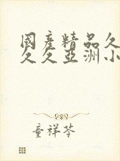 国产精品久久久久久亚洲小说