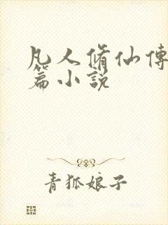 凡人修仙传人界篇小说