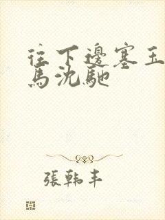 往下边塞玉器骑马沈驰