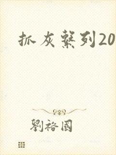 抓灰系列20篇封面