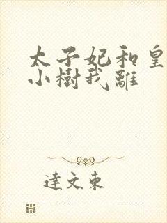 太子妃和皇上在小树我离