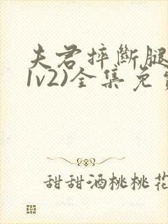 夫君摔断腿后(1v2)全集免费阅读