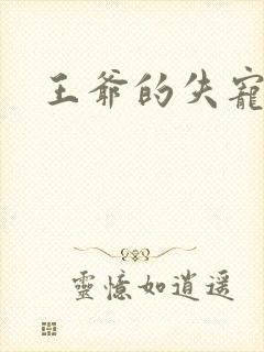 王爷的失宠冷妃