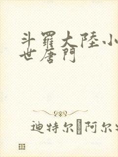 斗罗大陆小说绝世唐门封面