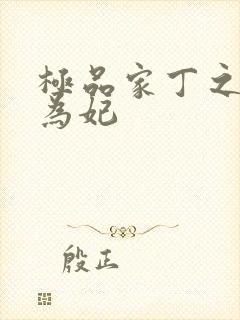 极品家丁之册母为妃