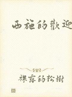 西施的欢迎会封面