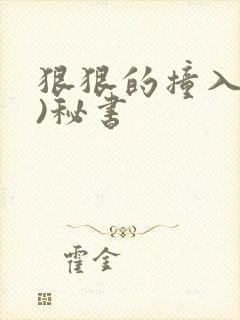 狠狠的撞入(h)秘书封面