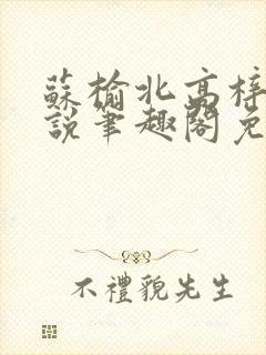 苏榆北高梓淇小说笔趣阁免费阅读