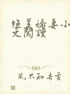 绝美娇妻小说全文阅读