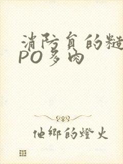 消防员的糙汉文PO多肉