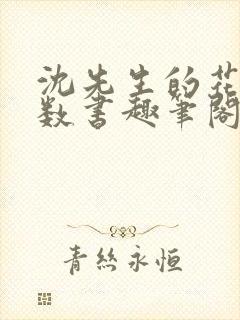 沈先生的花式调数书趣笔阁