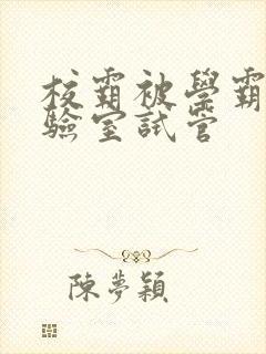 校霸被学霸压实验室试管