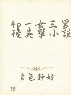 4p一女三男前后夹击小说