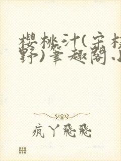 樱桃汁(宋枝江野)笔趣阁小说