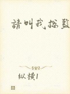 请叫我总监小说