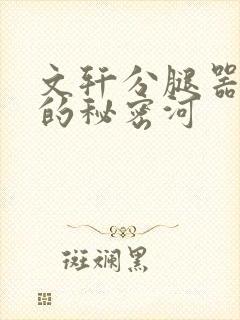 文轩分腿器河马的秘密河封面