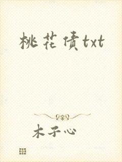 桃花债txt封面