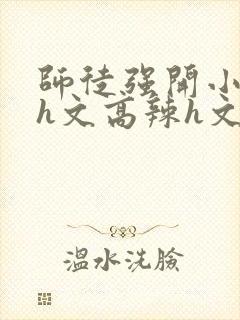 师徒强开小嫩苞h文高辣h文