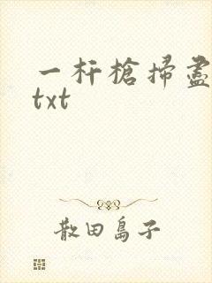 一杆枪扫尽全家txt