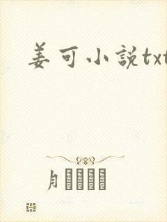 姜可小说txt封面
