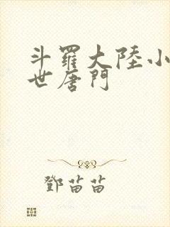 斗罗大陆小说绝世唐门封面