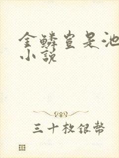 金鳞岂是池中物小说封面