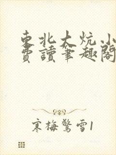 东北大炕小说免费读笔趣阁封面