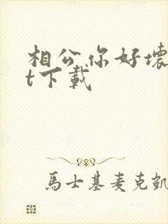 相公你好坏txt下载