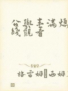 公与丰满熄4在线观看