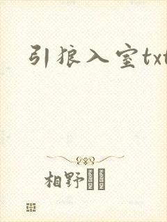 引狼入室txt