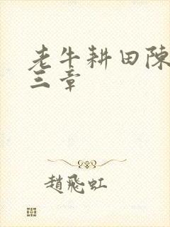 老牛耕田陈雪第三章