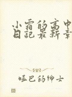 小霜的高中成长日记最新章节封面